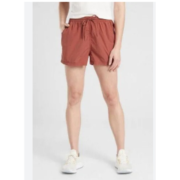 Athleta Expedition Shorts Etruscan Red‎ Size 14 - Picture 1 of 9